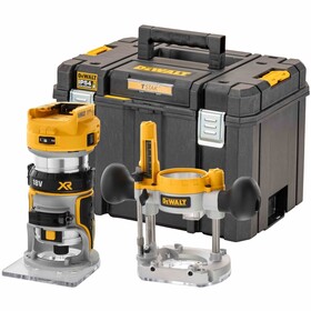Аккумуляторный вертикальный фрезер DEWALT DCW604NT