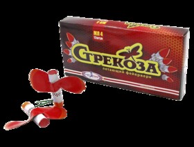 Летающий фейерверк СТРЕКОЗА (12шт)