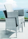 Плетеное кресло AROMA светло-серое продаем 