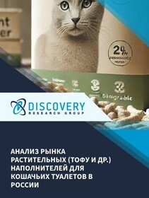 Анализ рынка растительных (тофу и др.) наполнителей для кошачьих туалетов в России