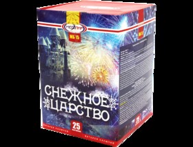 Батарея салютов СНЕЖНОЕ ЦАРСТВО (25х0,8)