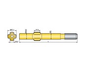 Хвостовик аналог Sandvik/Tamrock 438, 538