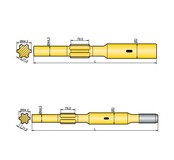 Хвостовик аналог Krupp HB 101