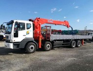 Грузовик с манипулятором Kanglim KS 2605 (19 т) на шасси Daewoo Novus