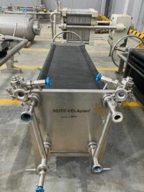 Фильтр-пресс Seitz V400B/100, пластины 40х40, 99 шт