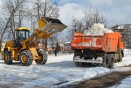 Уборка снега с утилизацией