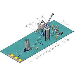 Линия гранулирования кормов