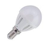 Лампа светодиодная Ecola шар G45 E14 5W 2700K 2K 77x45 TF4W50ELC