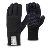 Рабочие перчатки х/б с ПВХ (волна), 4-нити, 10 класс, удлиненный манжет