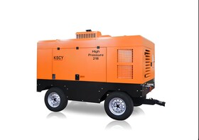 Мобильный дизельный винтовой воздушный компрессор  KSCY550/15-570/12
