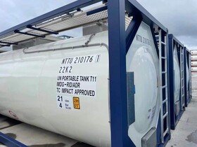 Танк-контейнер объём 21м3 тип Т11, для перевозки маслосодержащих продуктов.