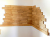 Деревянные плитки для декора стен квартир, лоджий продаем 