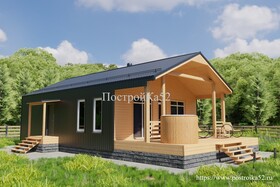 Каркасные дома Барнхаус  от компании ПостройКа52