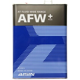 Aisin ATF Fluid Wide Range AFW+ 4л Жидкость для АКПП