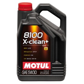 Моторное масло MOTUL 8100 X-CLEAN+ 5W-30 5л 106377