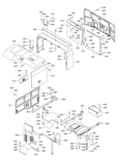 917102-04001-A Кожух двигателя (1/5) в сборе Furukawa HCR900