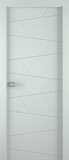 Межкомнатная дверь Svea (полотно глухое) Эмаль светло - серый - 2,0х0,6