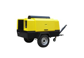 Мобильный электрический винтовой воздушный компрессор LGY 2.8/8