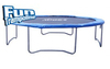 Батут с защитной сеткой для дачи Sun Trampoline 1,8 м