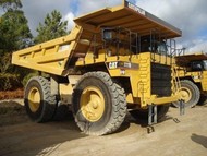 Запчасти на карьерный самосвал Caterpillar (CAT) 777D