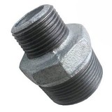 Ниппель переходной DN 2"х1 1/2" Platinum чугун оцинкованный GEBO