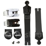 Стрепы к мотоботам с застежками Fox 180 Strap/Buckle/Pass Kit Black (21502-001-NS), Размер OS