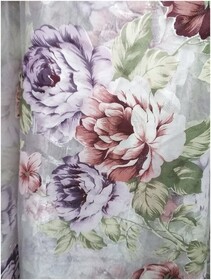 Тюль органза с цветочным рисунком