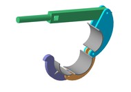 Трубный шарнирный фрикционный ключ КТШФ-У