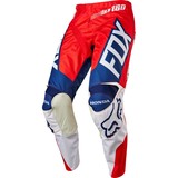 Мотоштаны Fox 180 Honda Pant Red/White, Размер 28