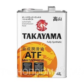 Жидкость для автоматических трансмиссий TAKAYAMA ATF Multivechicle 1 л