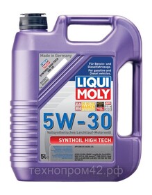 Моторное масло Liqui Moly Synthoil High Tech 5W-30 синтетика 4 литра