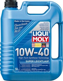 Моторное масло Liqui Moly Super Leichtlauf 10W-40 5 литров