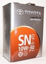 Масло моторное TOYOTA Motor Oil SN/GF-5 10W30 4л 08880-10805