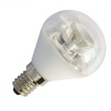 Лампа светодиодная Ecola шар прозрачный G45 E14 7W 2700K 2K 90x45 линза пласт./алюм. K4FW70ELC