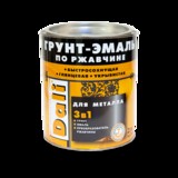 Гладкие грунт-эмали по ржавчине 3 в 1 DALI® 2 литра