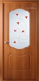 Межкомнатная дверь Перфекта (остекленное) Орех миланский - 2,0х0,6