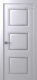 Межкомнатная дверь Аурум 3 (остекленное) Эмаль светло - серый - 2,0х0,6