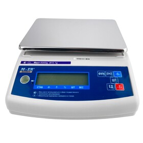 Весы лабораторные MERTECH M-ER 122 ACF-3000.1 ACCURATE LСD (3 кг, 0,1 г, внешняя калибровка)