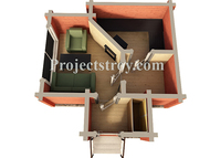 Проектирование, разбревновка и визуализация деревенных домов от 150 руб. кв. м. 