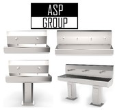 Бесконтактные, многосекционные сенсорные рукомойники "ASP-group" модели ASP-WL