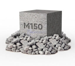 Бетон М150 (B12,5) на гравии