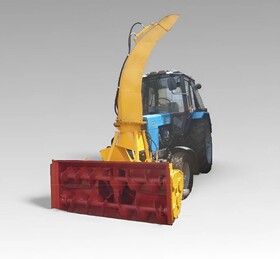 Снегоочиститель шнекороторный ШРК-2.0-01 (гидравлический поворот желоба)