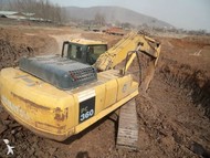 Аренда гусеничного экскаватора Komatsu PC360. Ковш 1,8 куб. Гидромолот.