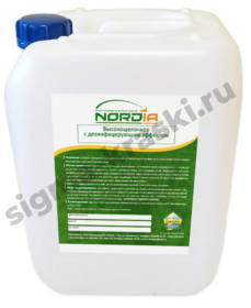 МС Nordia высокощелочное пенное с дез.эффектом 