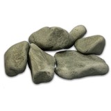 Камень для сауны "порфирит" обвалованный упаковка Огненный Камень