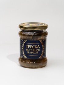 Треска копченая в масле