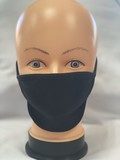 Защитные двухслойные маски-повязки для лица многоразовые