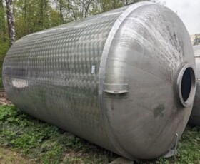 Емкости нержавеющие (форфасы), объем -14 куб.м., вертикальный, рубашка, термос