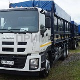 Тент полог на зерновоз ISUZU GIGA 6х4 Евро-5 