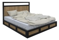 Кровать ДВ-010 (180) (массив дуба)